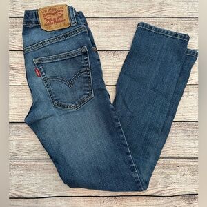 Boy’s Levis 512 Denim Jeans Size 10 Slim Taper